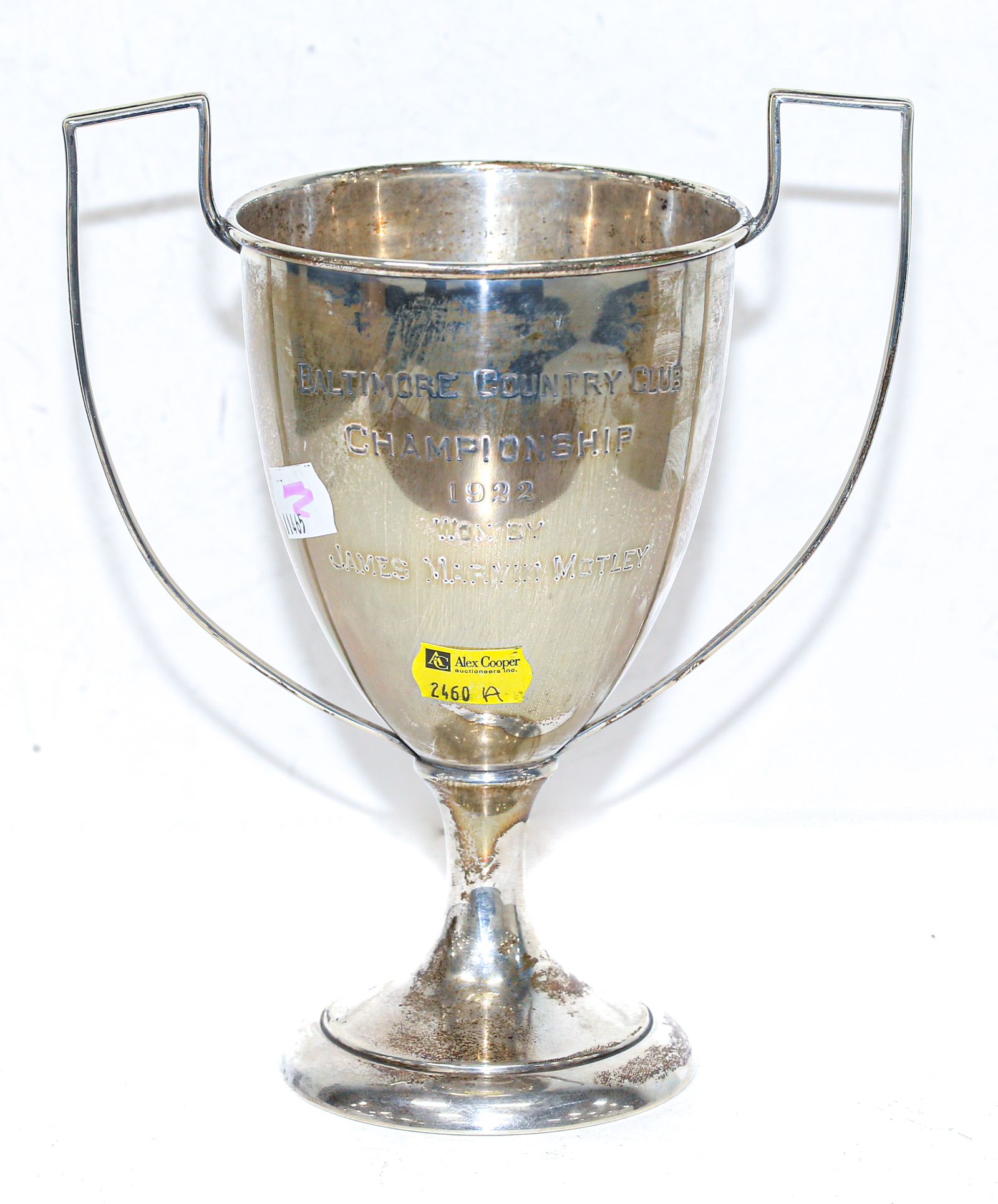 S KIRK & SONS TROPHY Baltimore