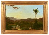 S. LEE, ORIENTALIST LANDSCAPE,