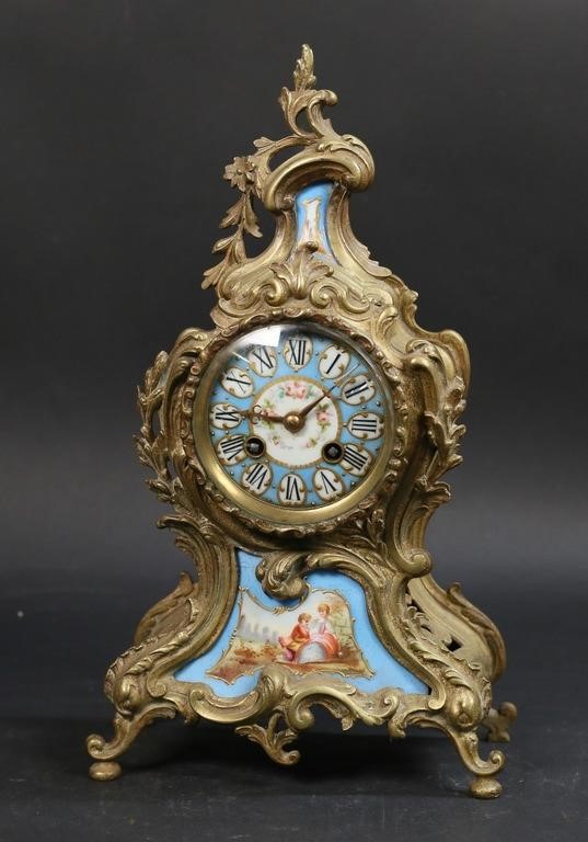 S. MARTI PORCELAIN & GILT BRONZE