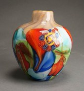 S. PUCCINI MURANO ART GLASS VA
