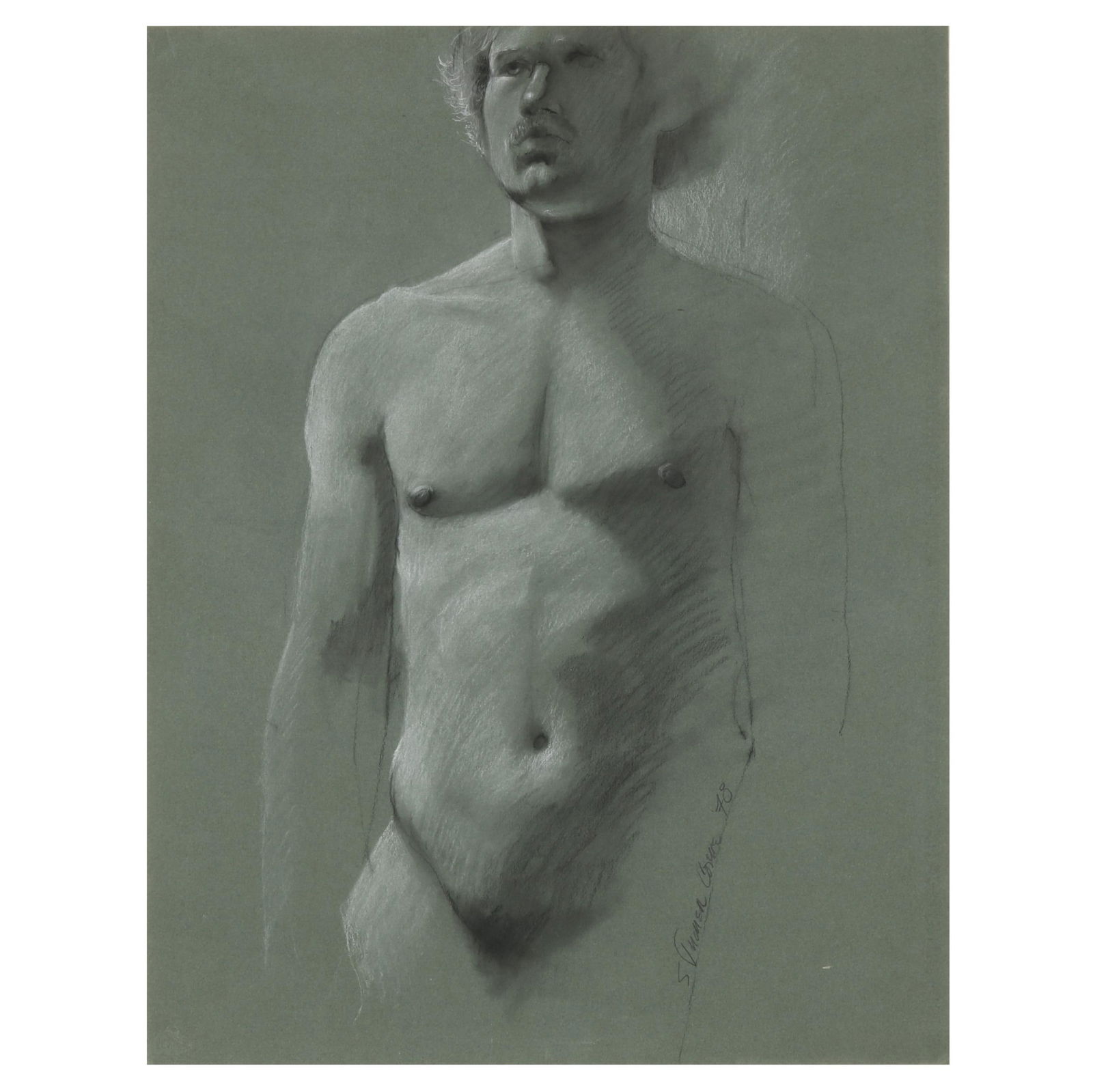 S. TUCKER COOKE (NC, B. 1941), NUDE