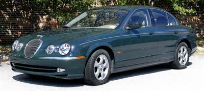 S Type Jaguar 2000 , four door,