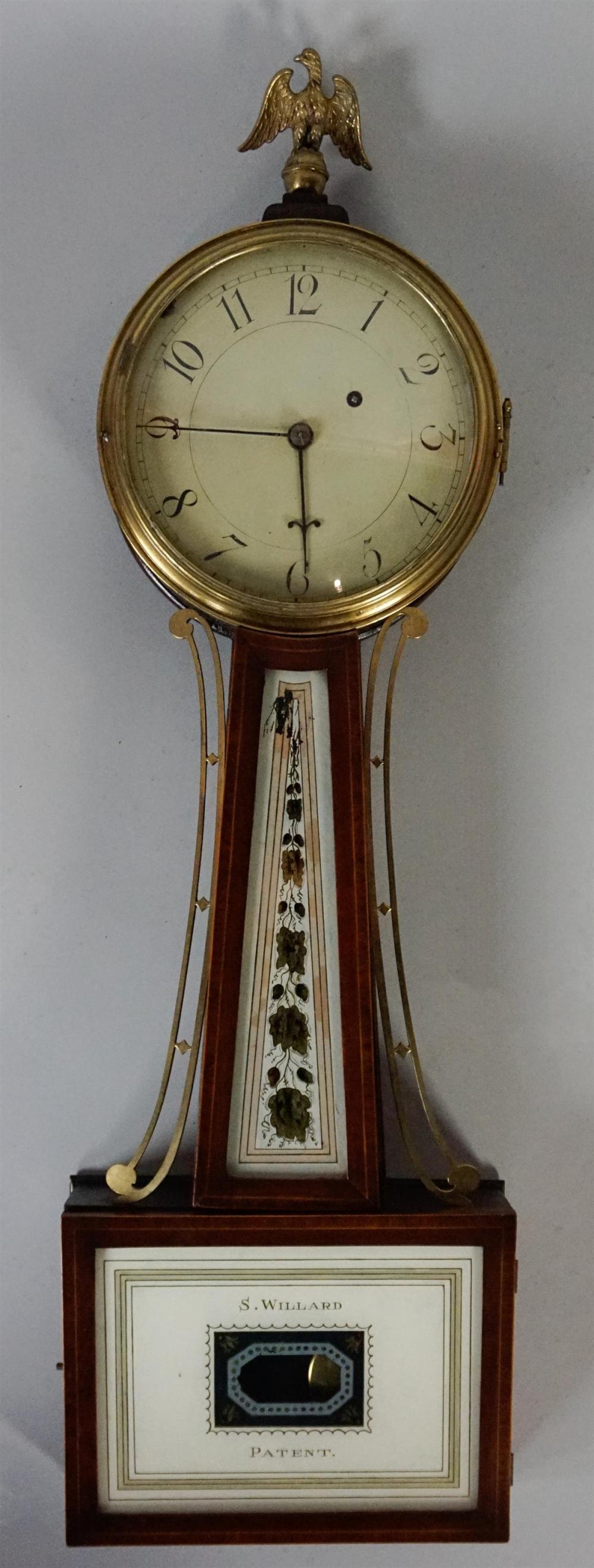 S. WILLARD PATENT REVERSE PAINTED