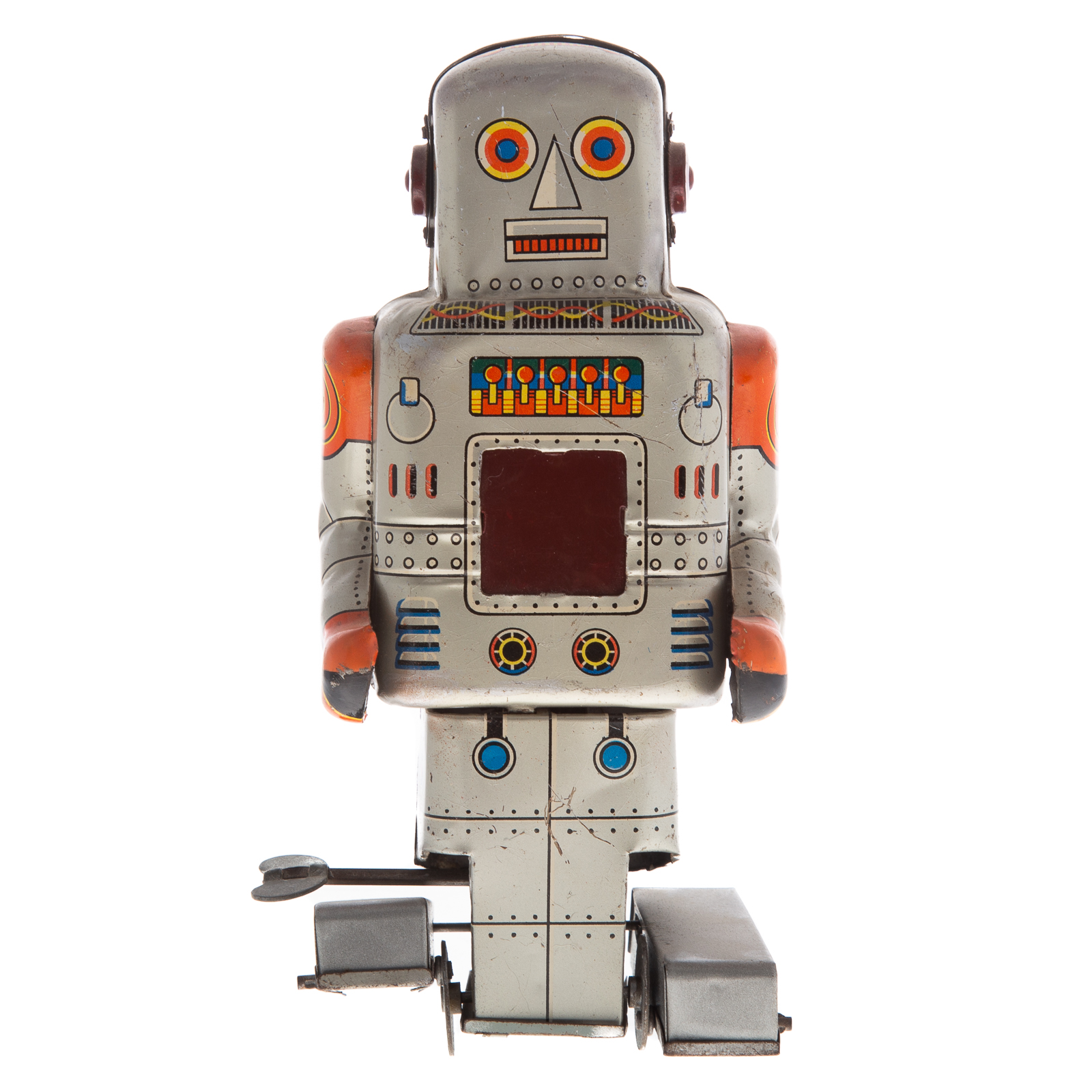 S. Y. TIN WINDUP ROBOT Circa 1960s;