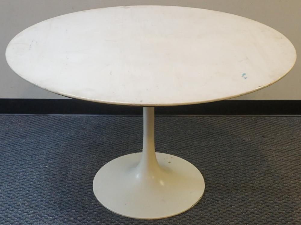 SAARINEN TYPE WHITE ENAMEL METAL