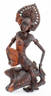 SABAR, BALINESE DANCER, ROSEWO