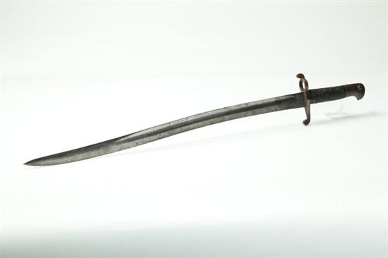 SABER BAYONET.  Marked ''WD''
