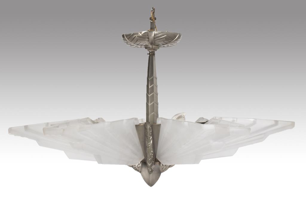 SABINO FRENCH ART DECO BRONZE AND