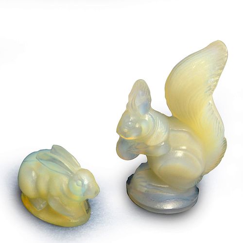 SABINO GLASS SQUIRREL AND RABBIT