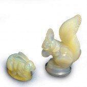SABINO GLASS SQUIRREL AND RABB
