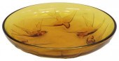SABINO PARIS AMBER ART GLASS B