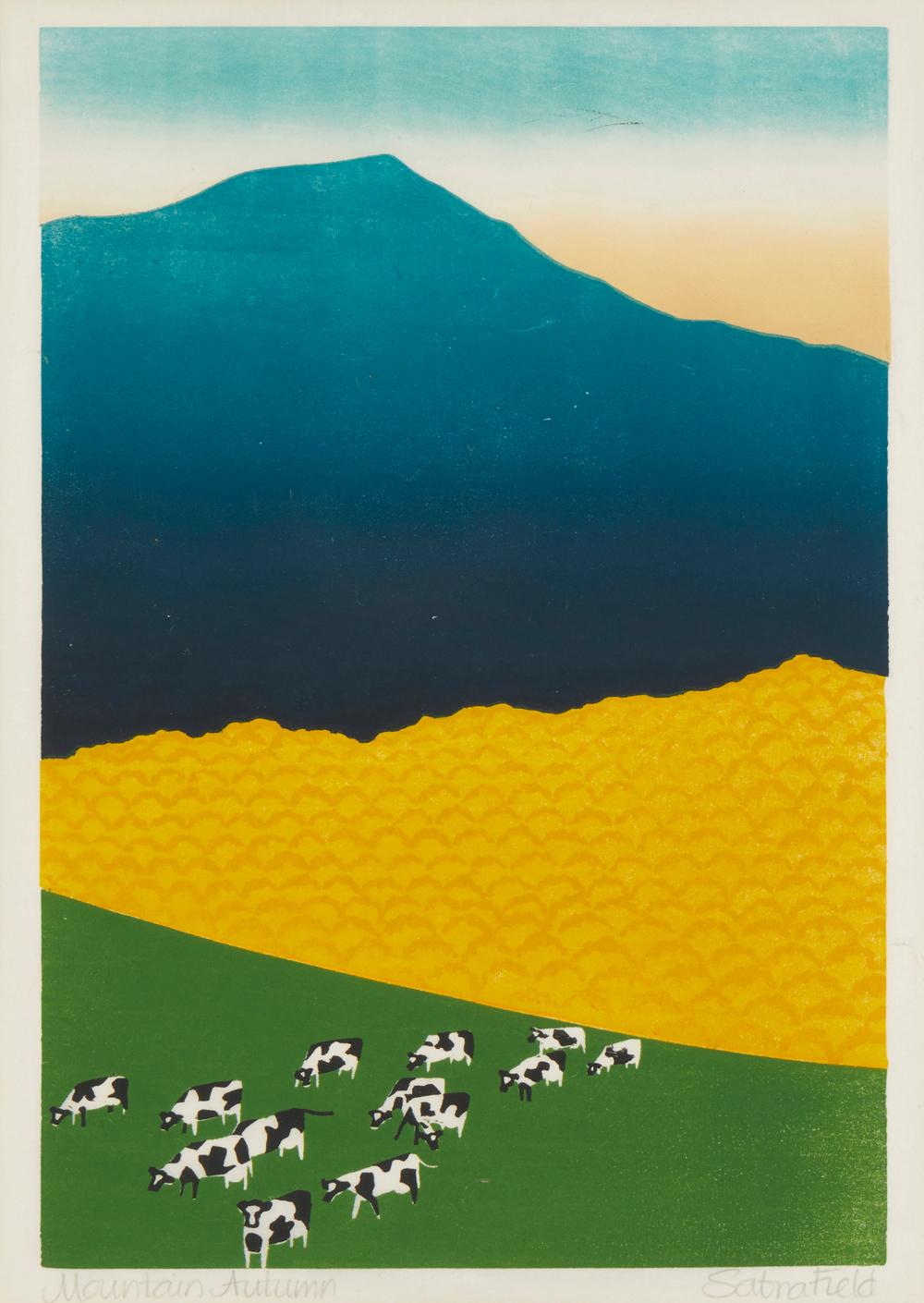 SABRA FIELD (B. 1935), "MOUNTAIN