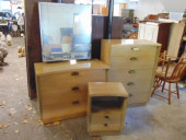 SACHS MID CENTURY BEDROOM SET,