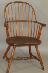 SACK BACK WINDSOR ARM CHAIRca.