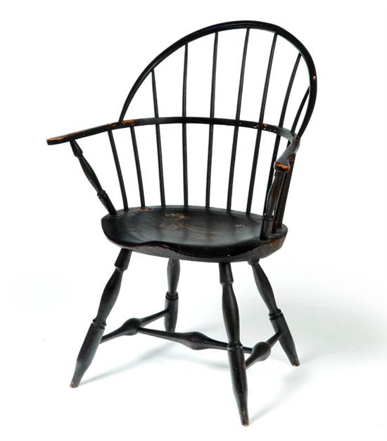 SACK-BACK WINDSOR ARMCHAIR.  New
