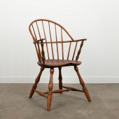 SACK BACK WINDSOR CHAIR, 19TH