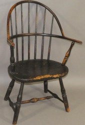SACKBACK WINDSOR ARM CHAIRca.