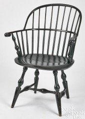 SACKBACK WINDSOR ARMCHAIR, CA.