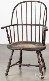 SACKBACK WINDSOR ARMCHAIR, CA.