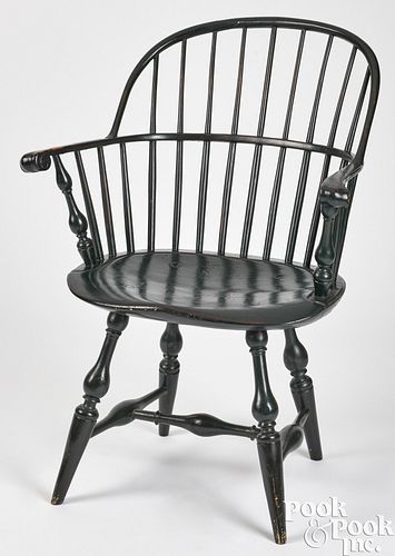 SACKBACK WINDSOR ARMCHAIR, CA.