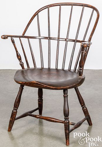 SACKBACK WINDSOR ARMCHAIR, CA.