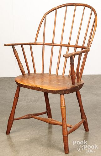 SACKBACK WINDSOR CHAIR, EARLY