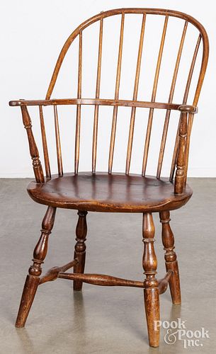 SACKBACK WINDSOR CHAIR, LATE 18TH