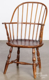 SACKBACK WINDSOR CHAIR, LATE 1