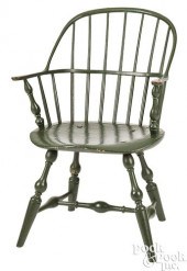 SACKBACK WINDSOR CHAIR, LATE 1