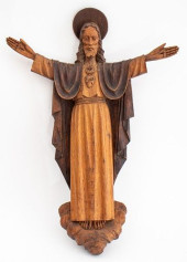 SACRED HEART OF JESUS WOODEN S