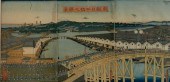 SADAHIDE UTAGAWA WOODBLOCK TRI