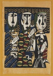SADAO WATANABE (1913-1996), "T