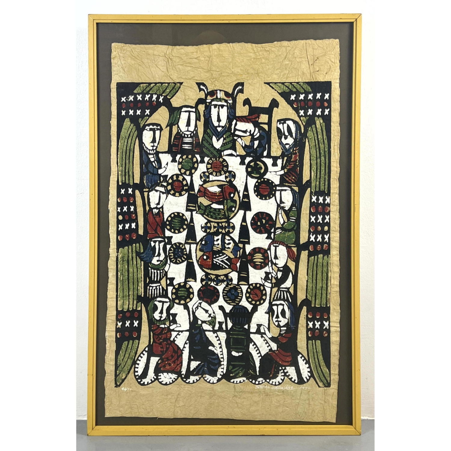 SADAO WATANABE 1970 Print on pulp