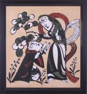 SADAO WATANABE STENCIL ON PAPE