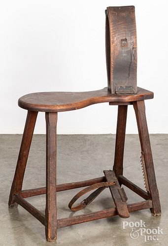 SADDLE MAKERS BENCH, 19TH