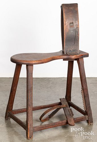 SADDLE MAKERS BENCH, 19TH