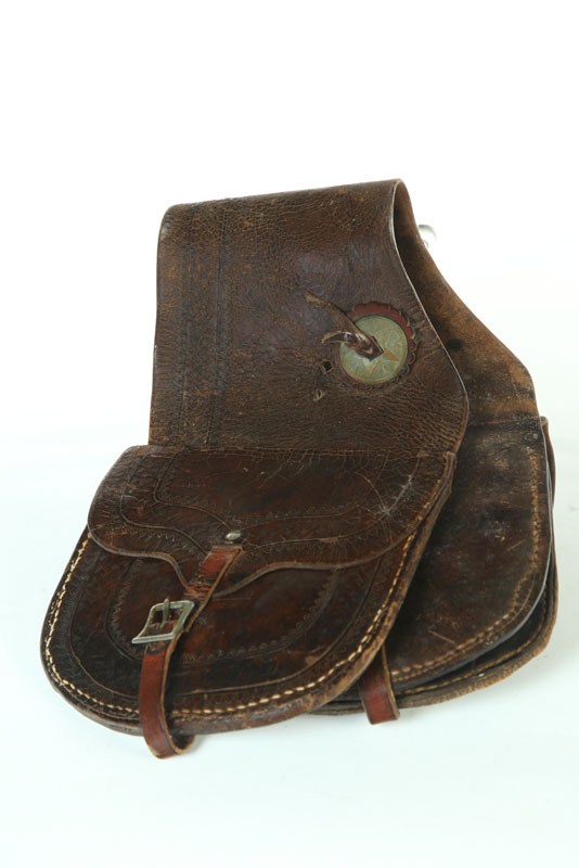 SADDLEBAGS.  American  late 19th