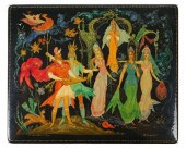 SADKO—RUSSIAN LACQUER BOX—SIGN