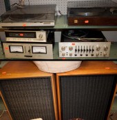 SAE stereo system with speaker