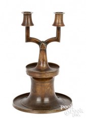 SAFAVID BRASS DOUBLE-ARMED CAN