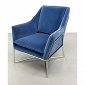 SAFAVIEH Chrome Modernist Loun