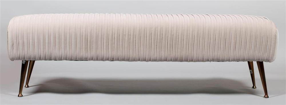 SAFAVIEH COUTURE GREY UPHOLSTERED