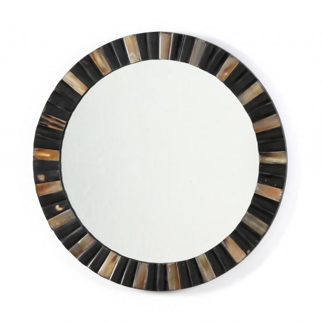 SAFAVIEH, HORN VENEERED CIRCULAR