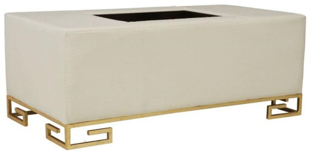 SAFAVIEH 'JULIAN' FAUX OSTRICH TRAY