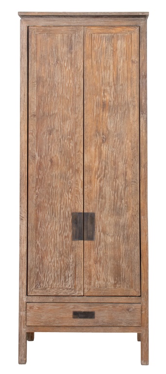 SAFAVIEH MODERN CERUSED OAK ARMOIRE