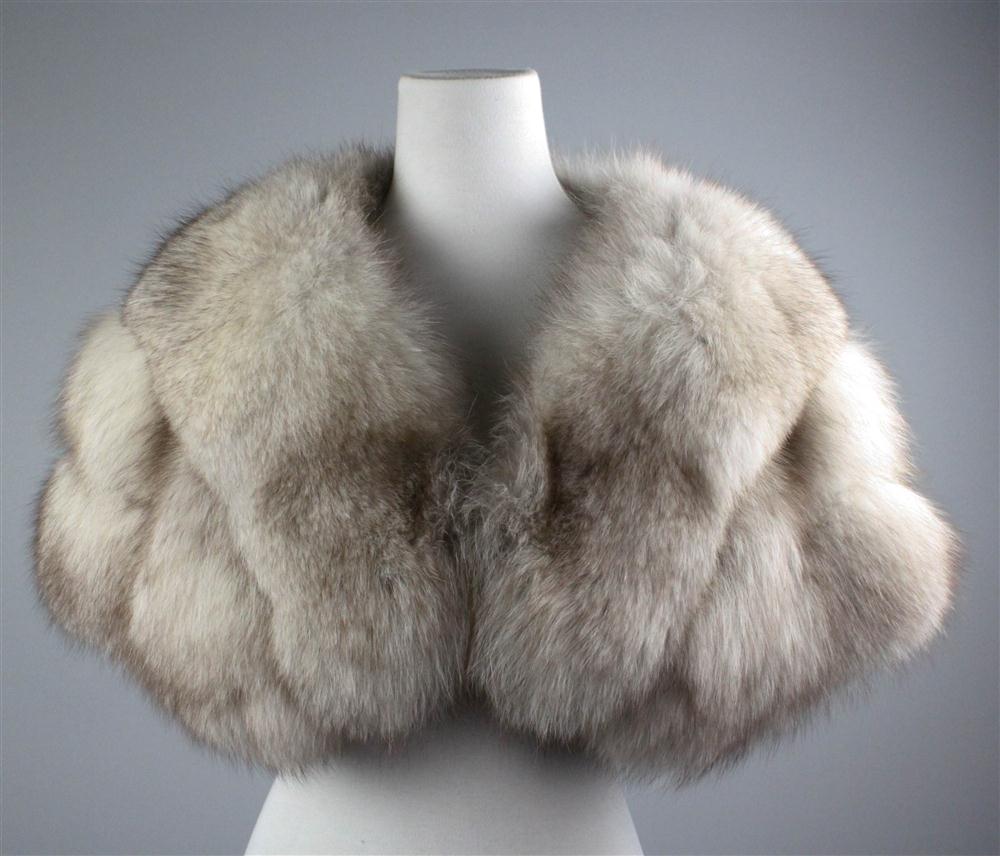 SAGA BLUE FOX EVENING STOLE with