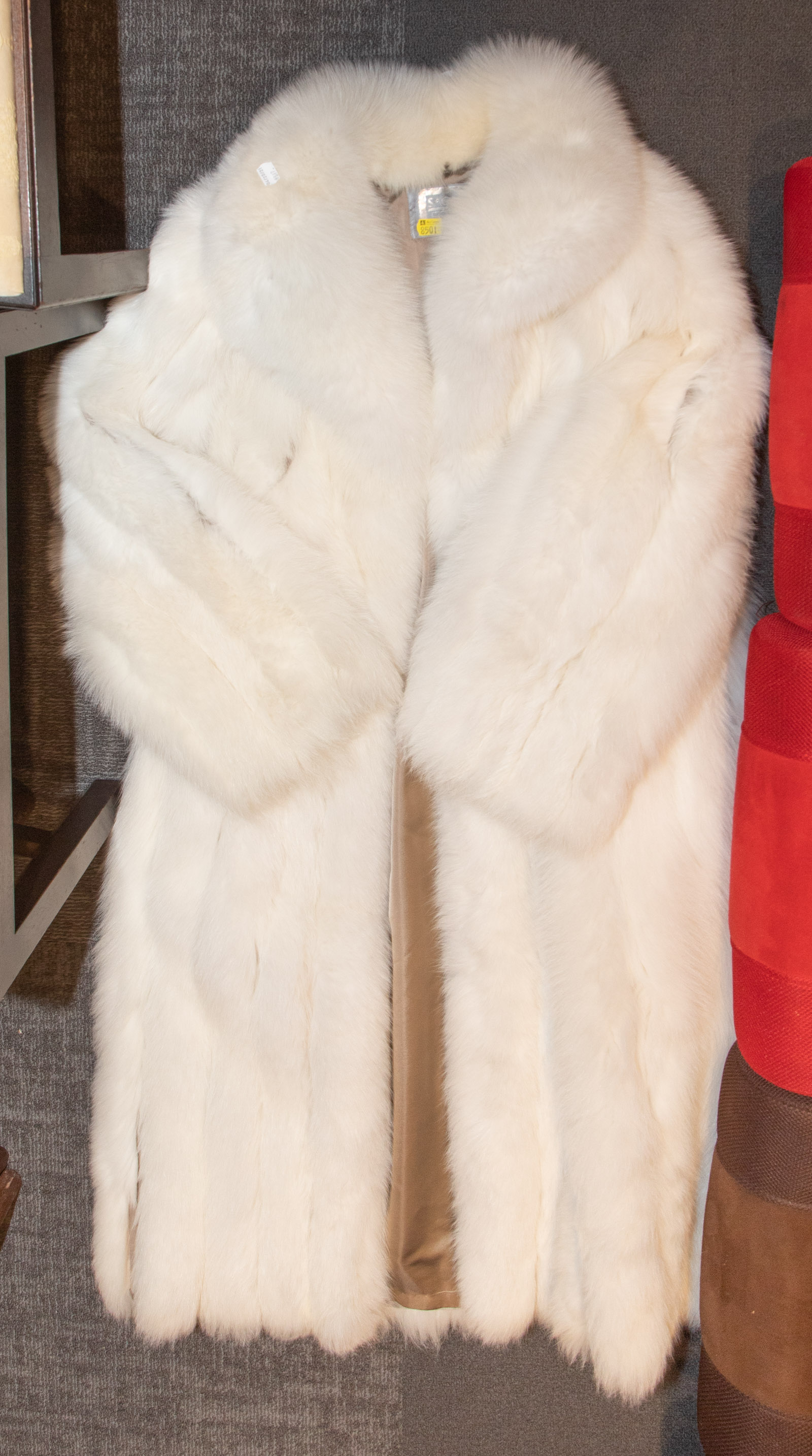 SAGA FOX FUR COAT .