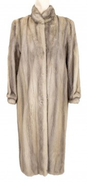 SAGA MINK WHITE MINK FULL-LENG