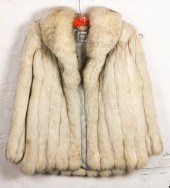 SAGA WHITE FOX JACKET WITH GRA