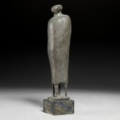 SAHL SWARZ, PATINATED BRONZE S